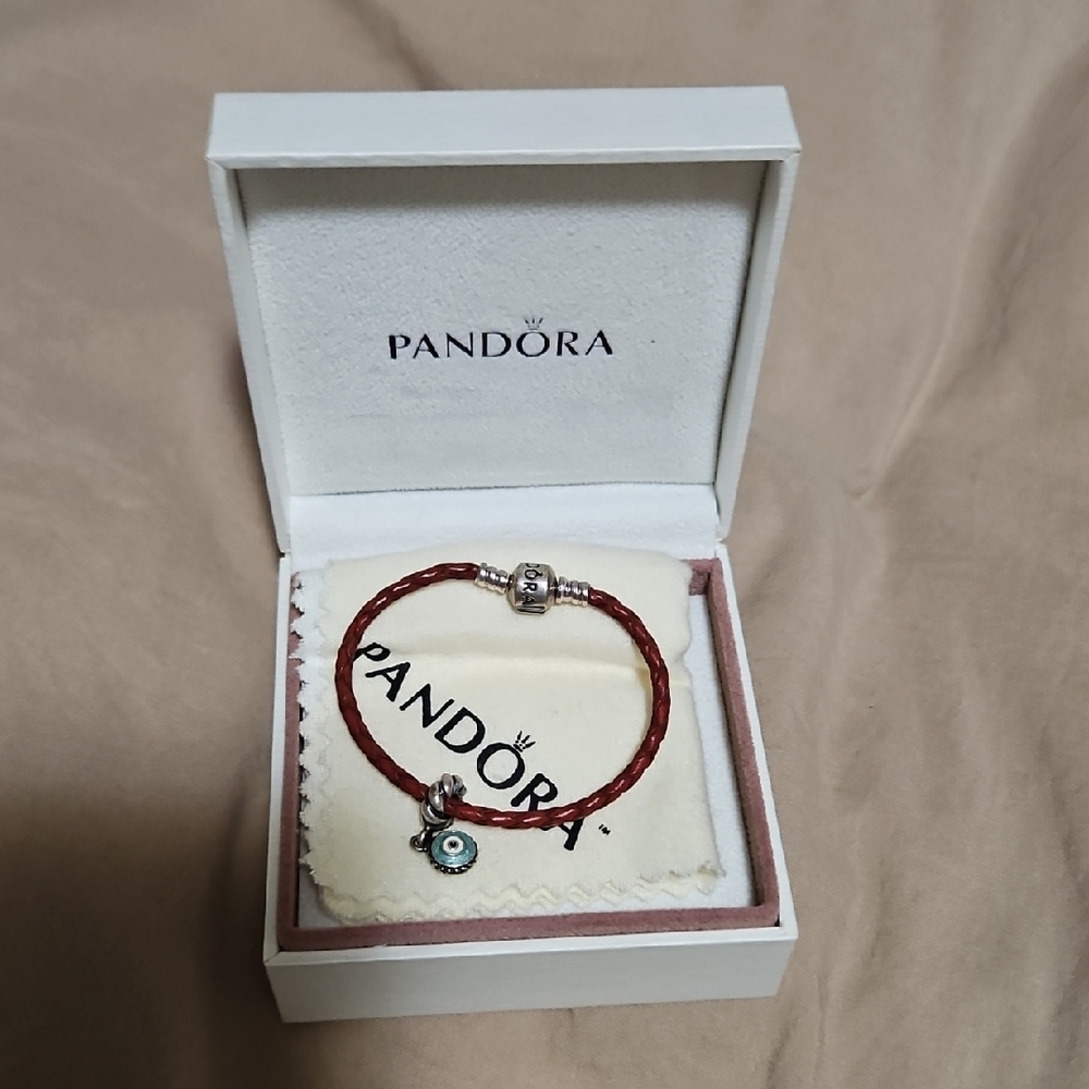Pandora Red Charm Bracelet